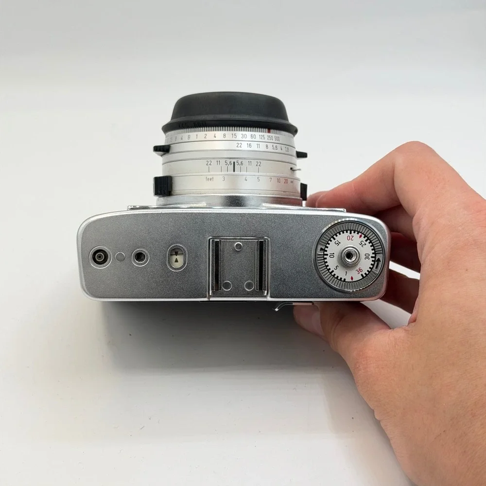 Zeiss Ikon Contessamat SBE 35mm Camera Carl Zeiss Tessar 2.8/50 Lens and Case